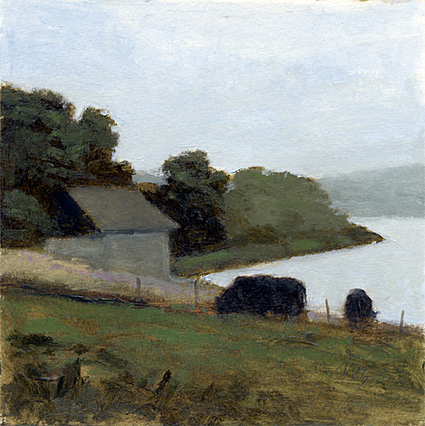 Untitled #15-14, 6 x 6 inches, oil on paper